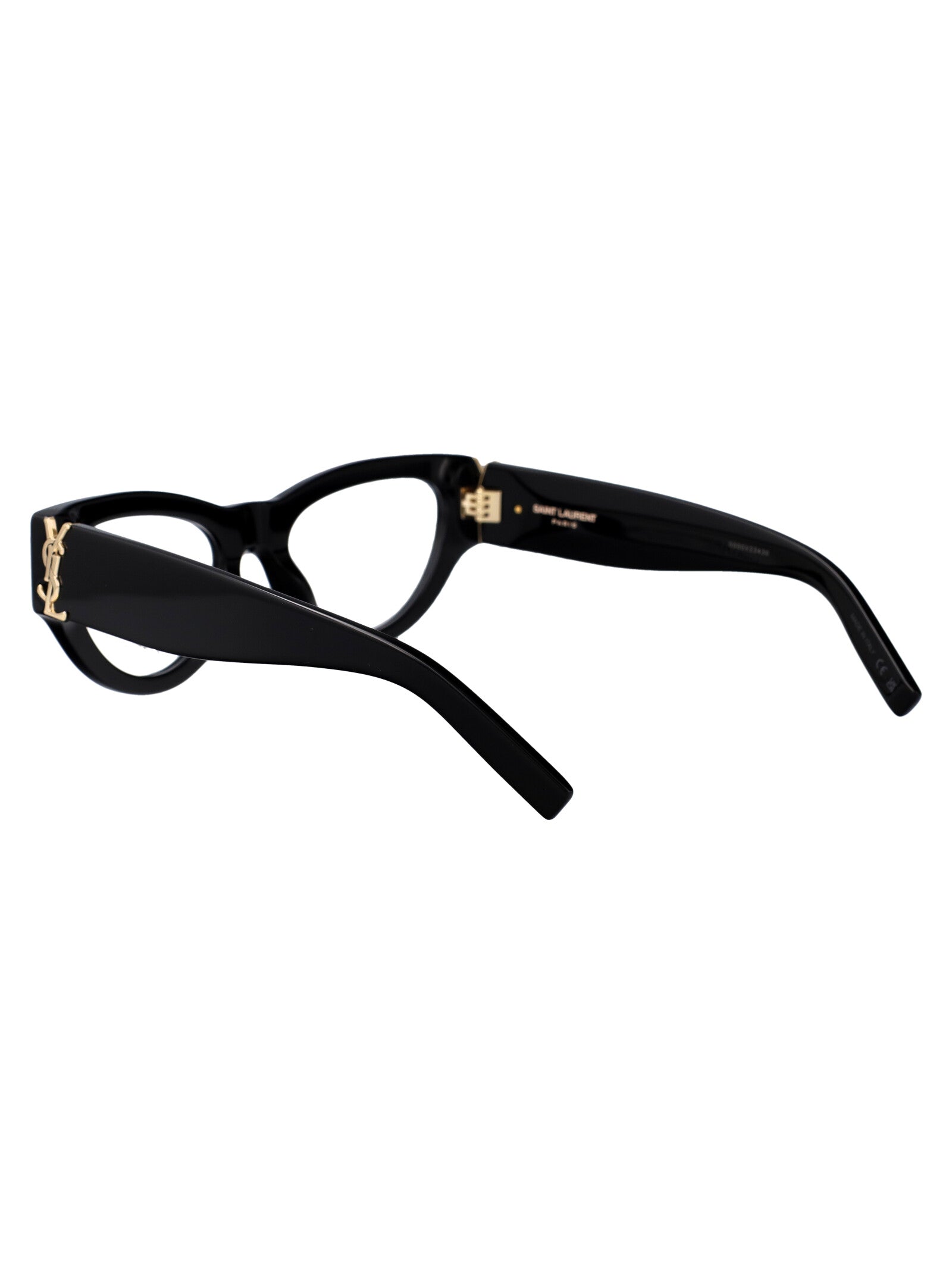SAINT LAURENT Stylish Transparent Acetate Optical Glasses for Women