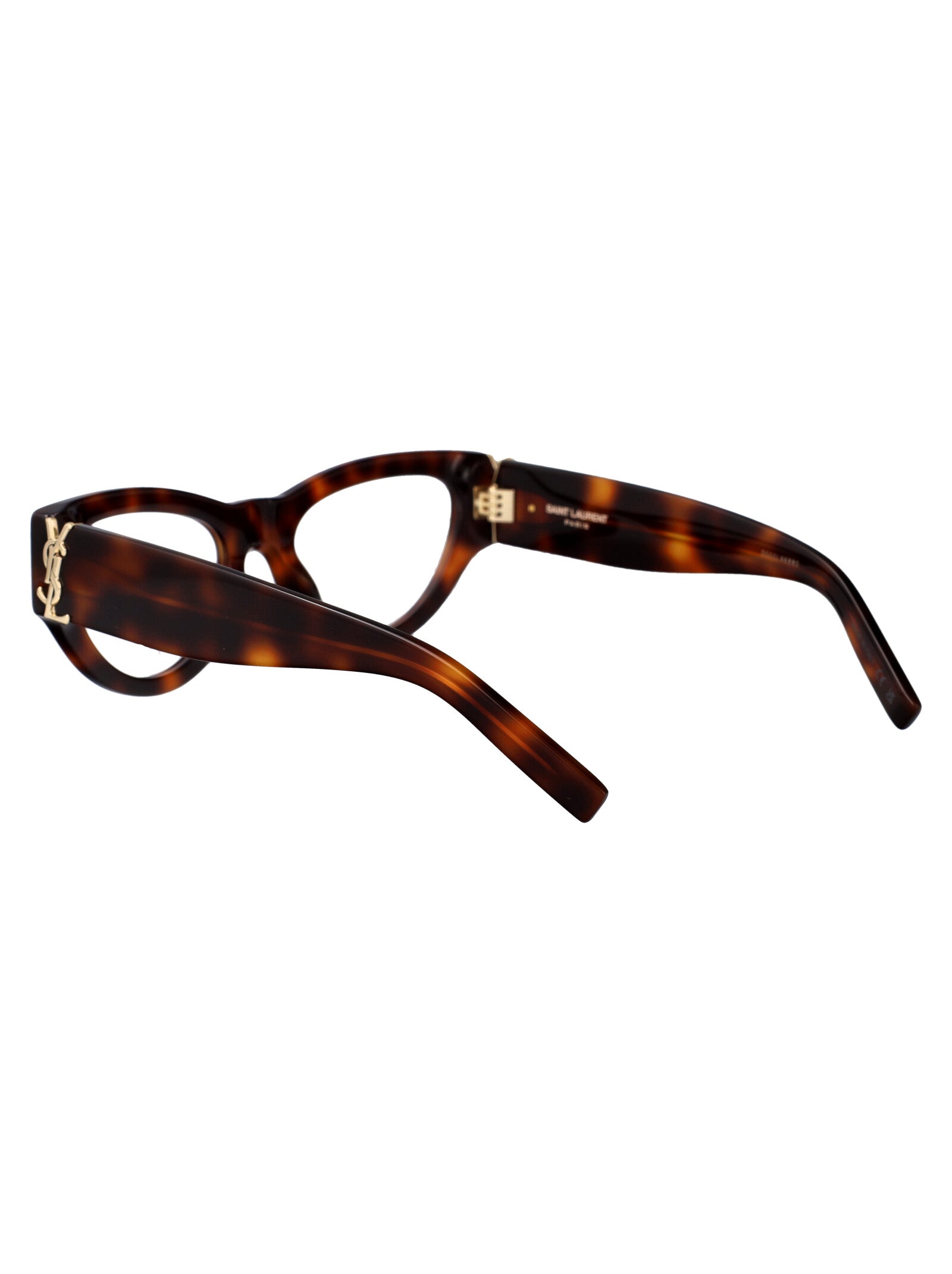SAINT LAURENT Transparent Acetate Optical Glasses for Women