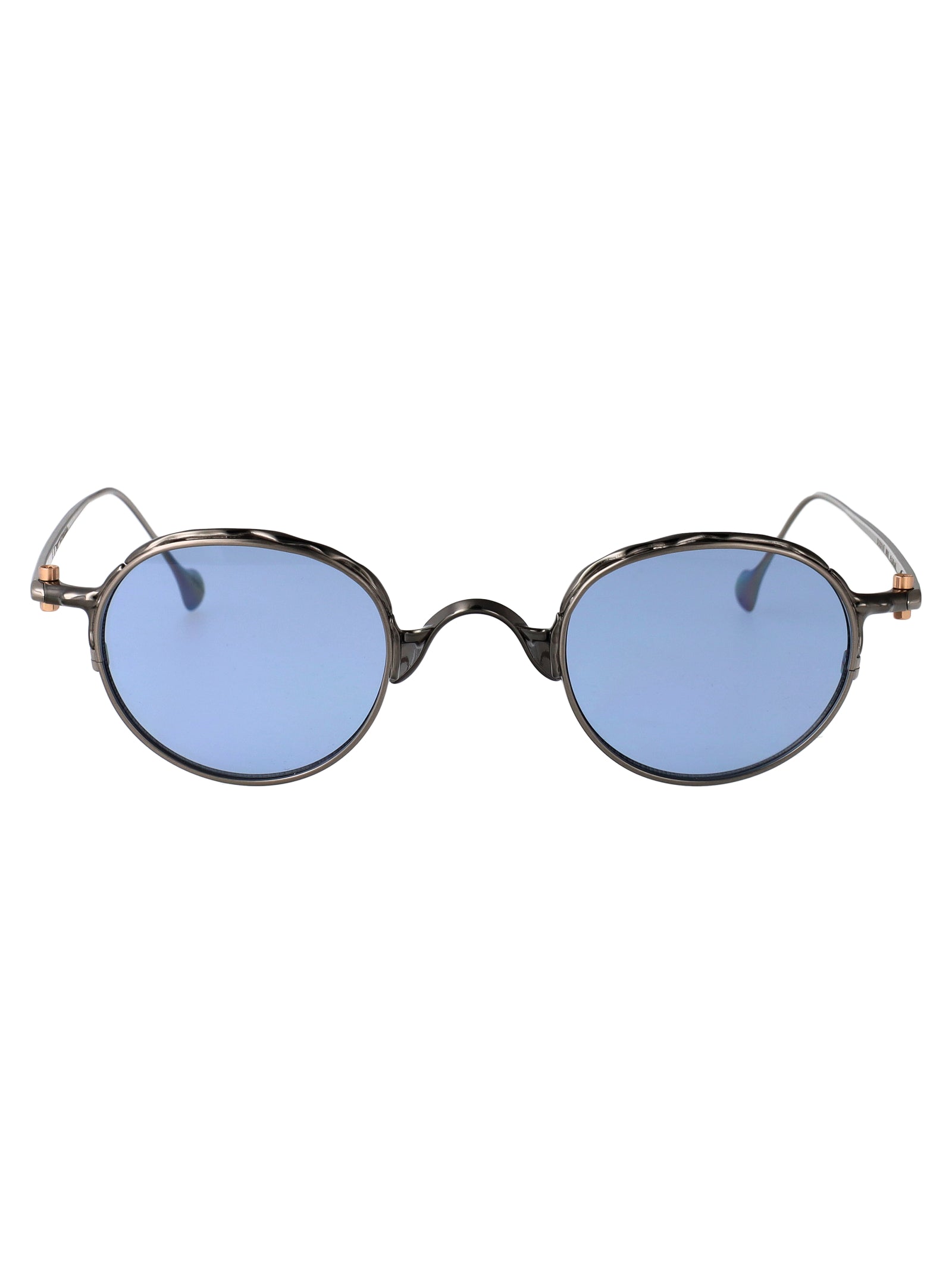 YOHJI YAMAMOTO Brushed Metal Sunglasses - Unisex