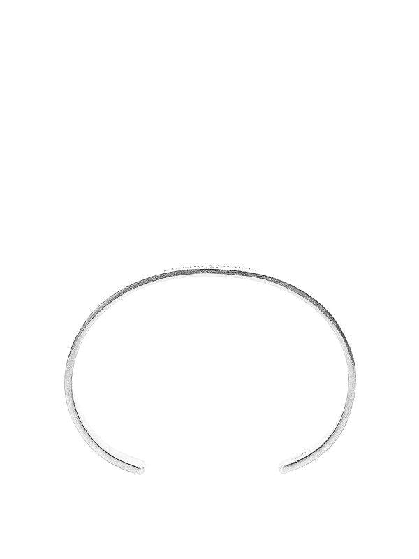 MAISON MARGIELA Unisex Sleek Metal Bracelet