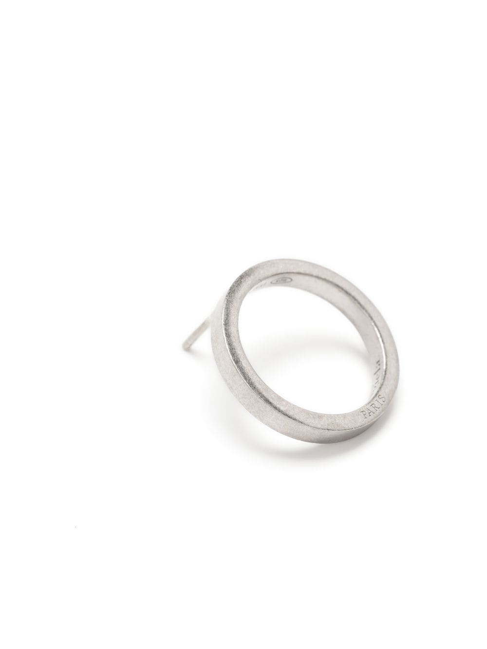 MAISON MARGIELA Stylish Silver Mini Earrings for Men