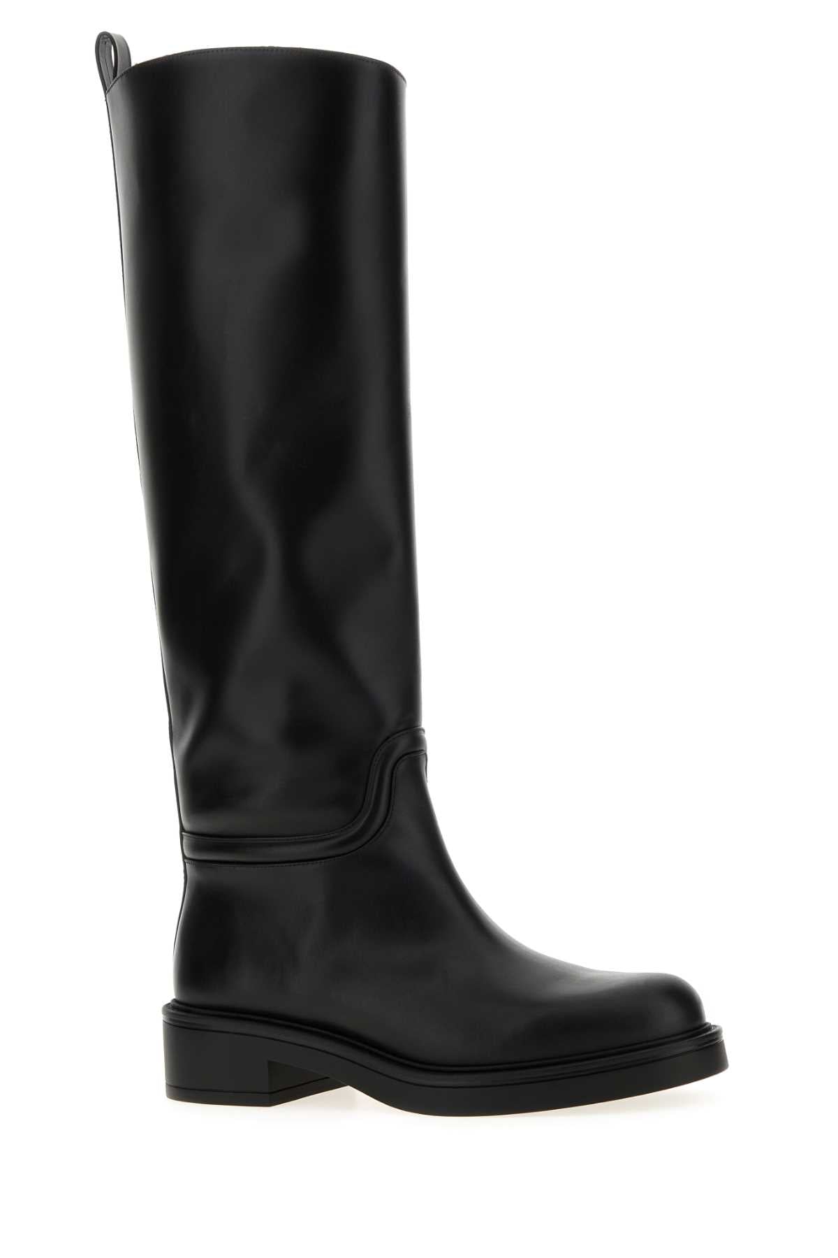STUART WEITZMAN Celia Mini Leather Boot - 40mm Heel