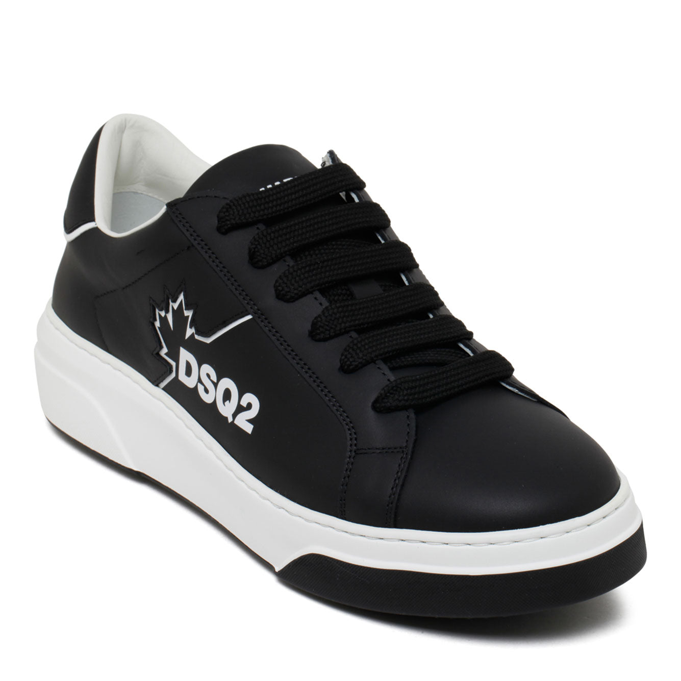 DSQUARED2 Premium 100% Leather Sneakers for Men