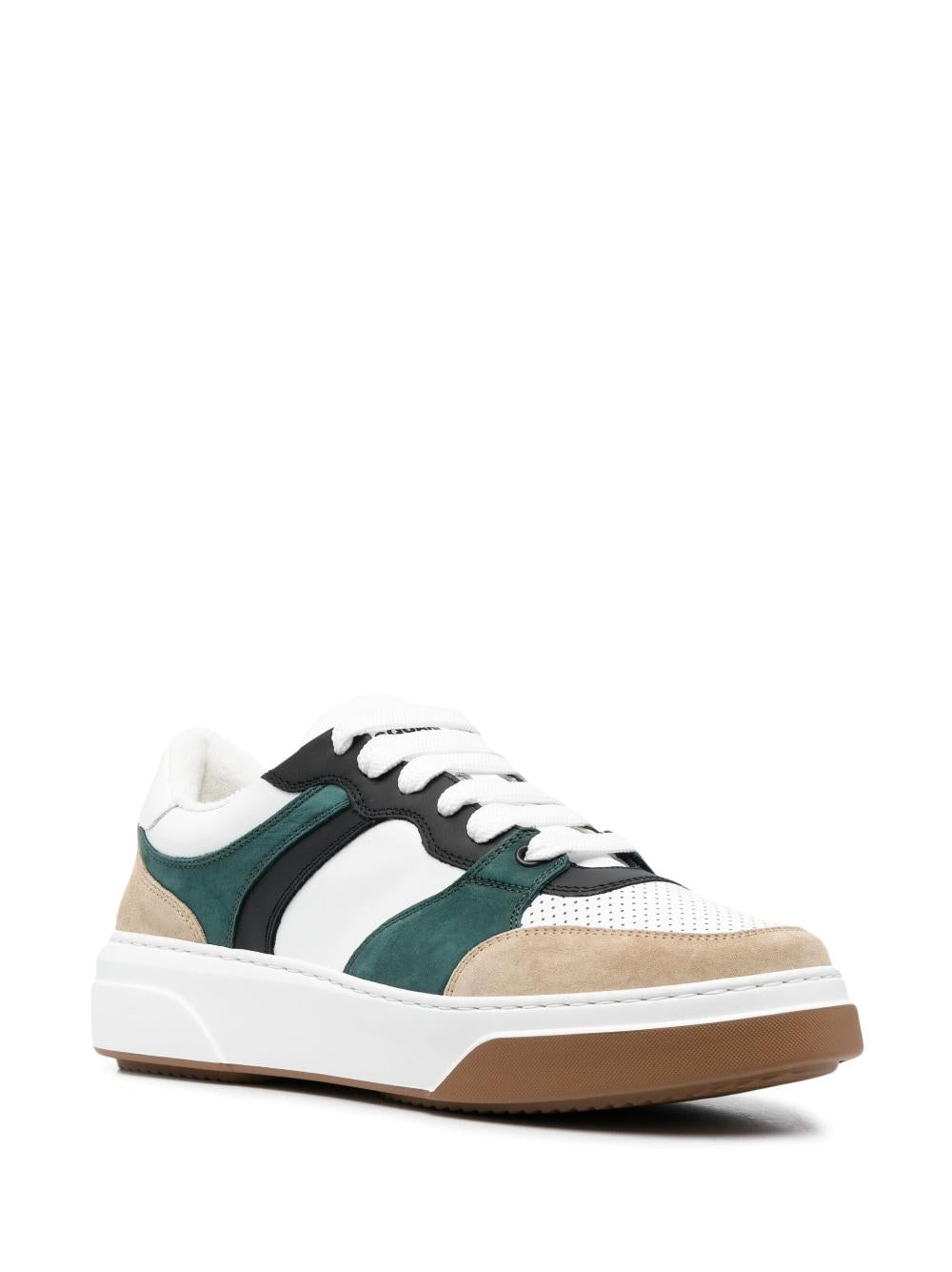 DSQUARED2 Low Top Lace-Up Sneakers