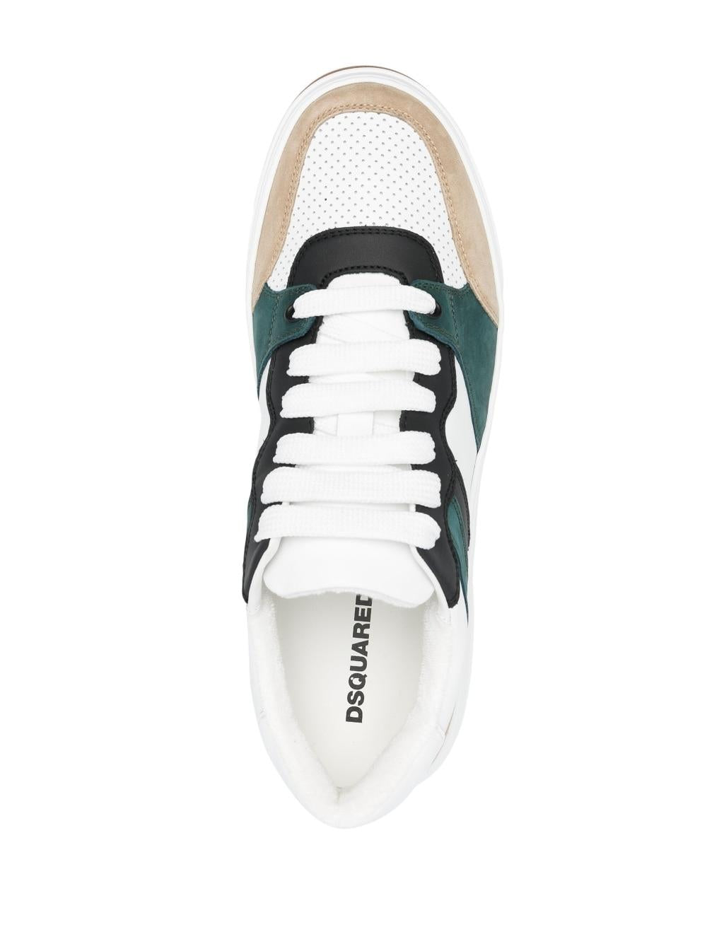 DSQUARED2 Low Top Lace-Up Sneakers