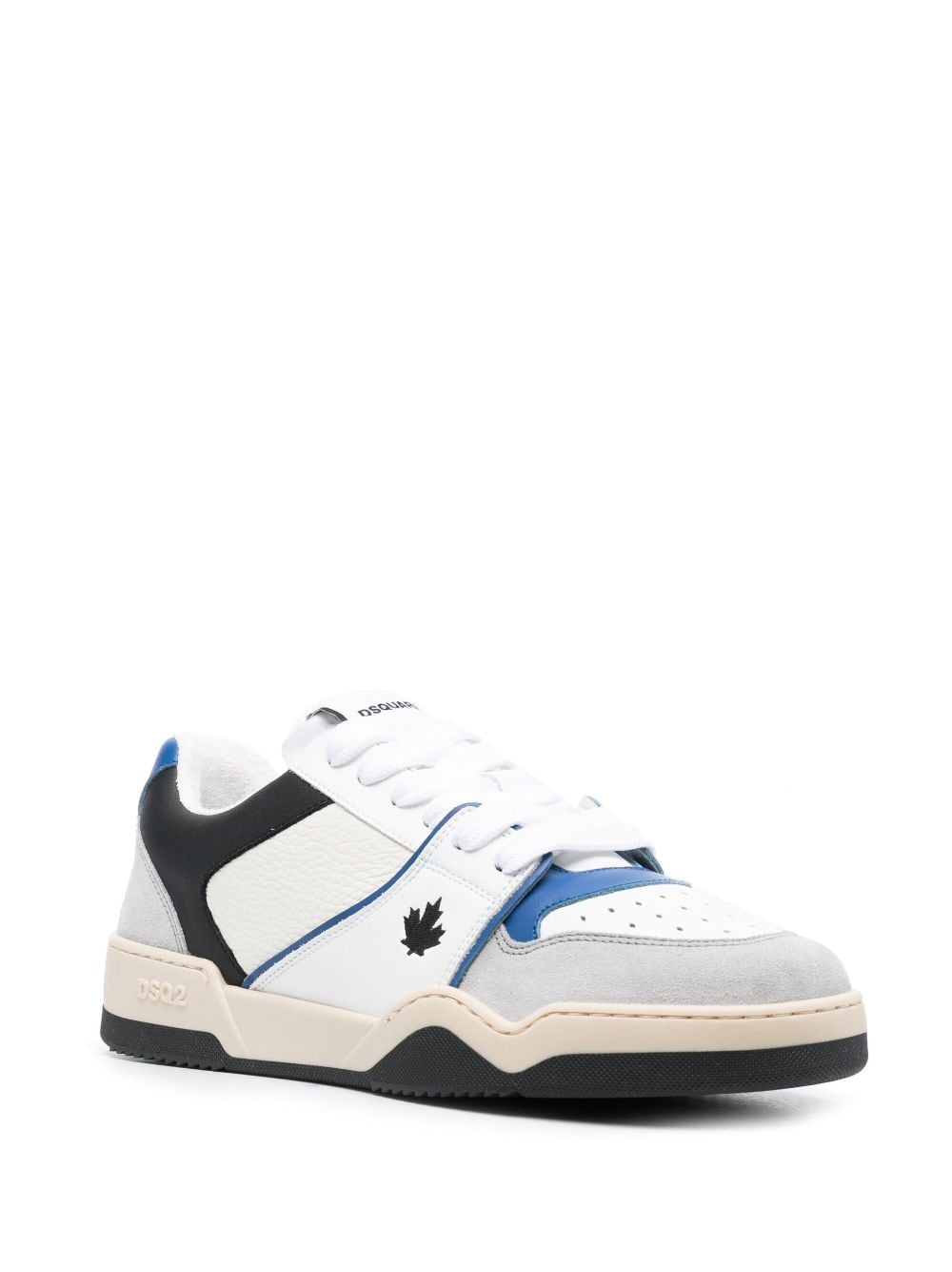 DSQUARED2 Spider Leather Low Top Sneakers