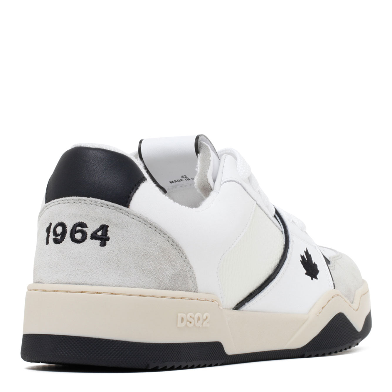 DSQUARED2 Men's Premium Leather Spiker Sneakers