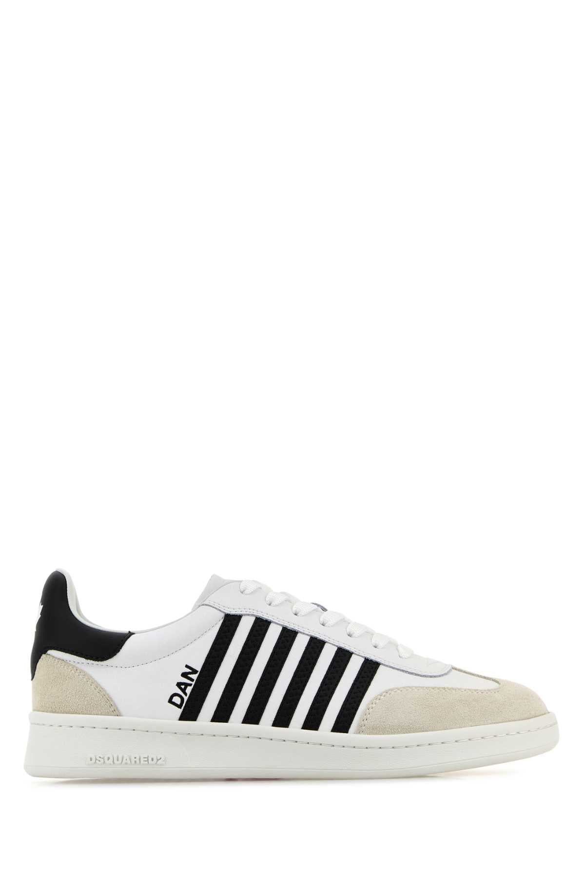 DSQUARED2 Leather Boxer Sneaker