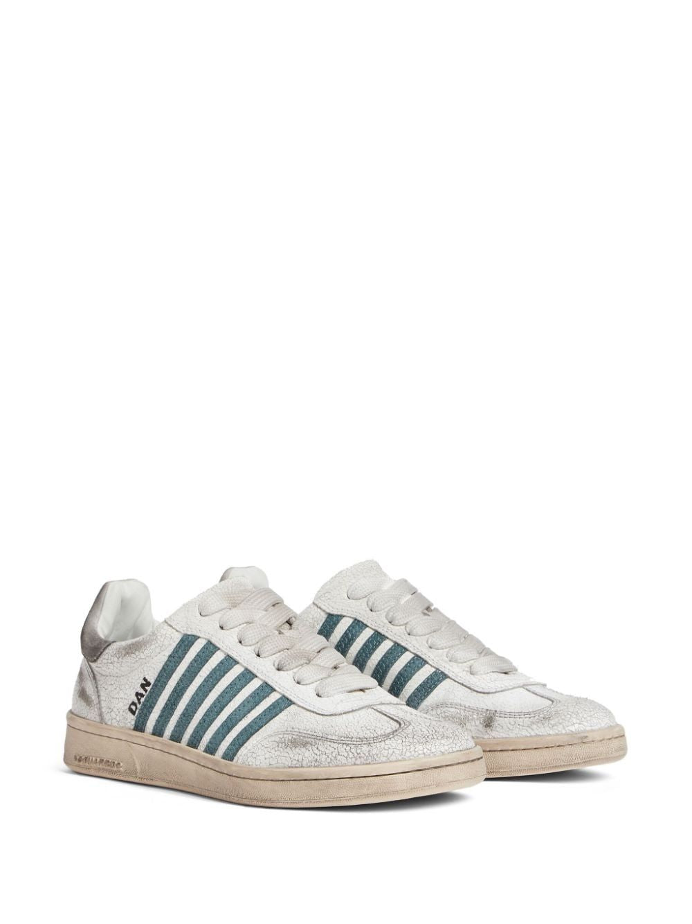 DSQUARED2 Lace-Up Low Top Sneakers for Men