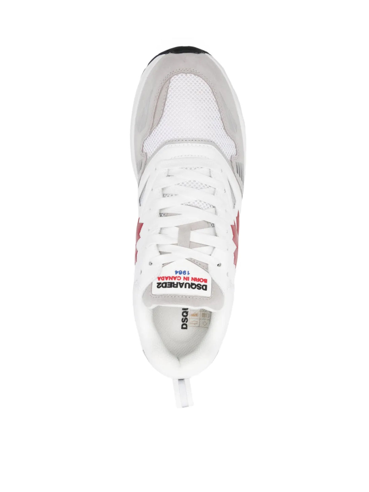 DSQUARED2 Dash Logo Lace-Up Sneakers for Men