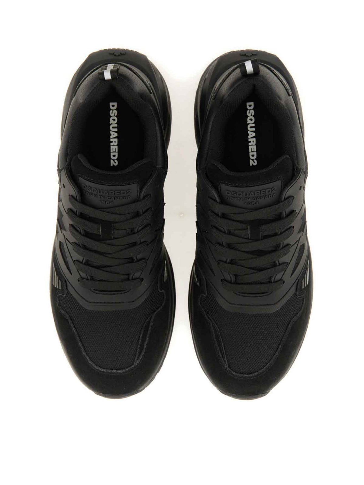 DSQUARED2 Dash Logo Lace-Up Sneakers for Men