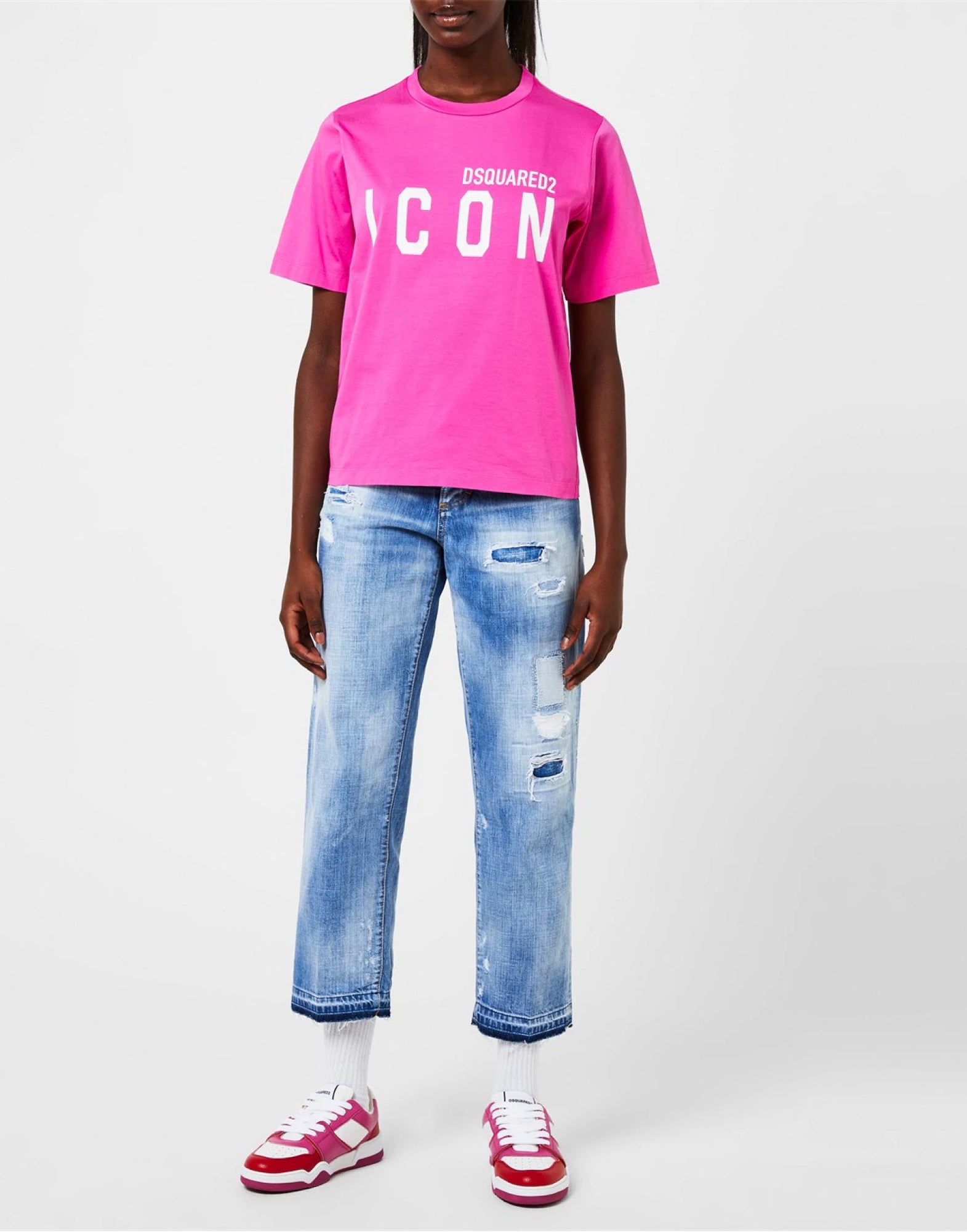 DSQUARED2 Leaf Logo Women's Sneakers