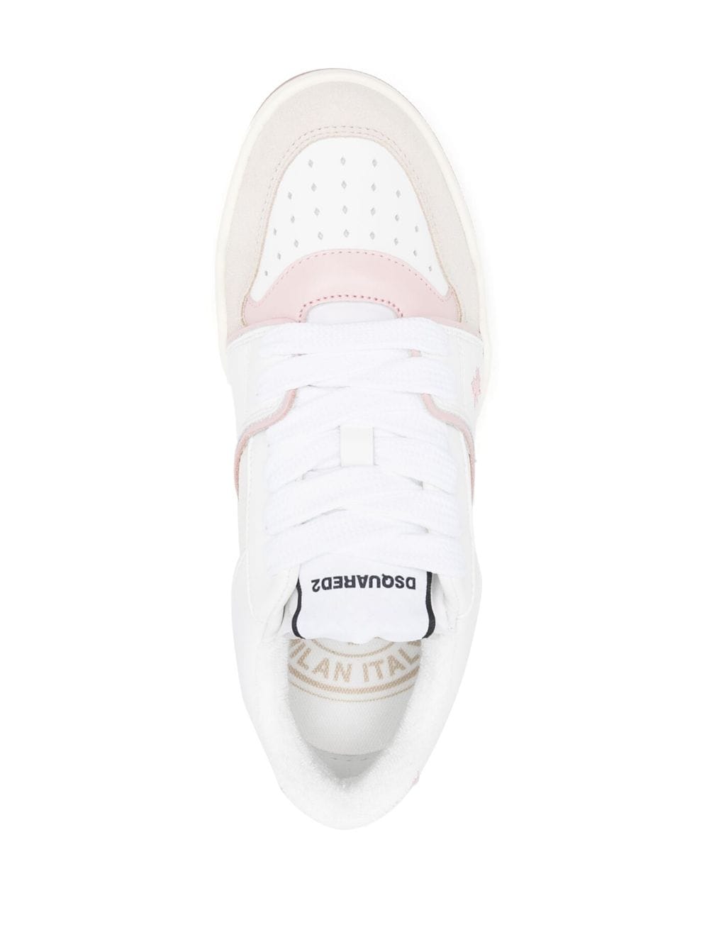 DSQUARED2 Logo Sneaker with Rubber Sole - 3.5 CM Height
