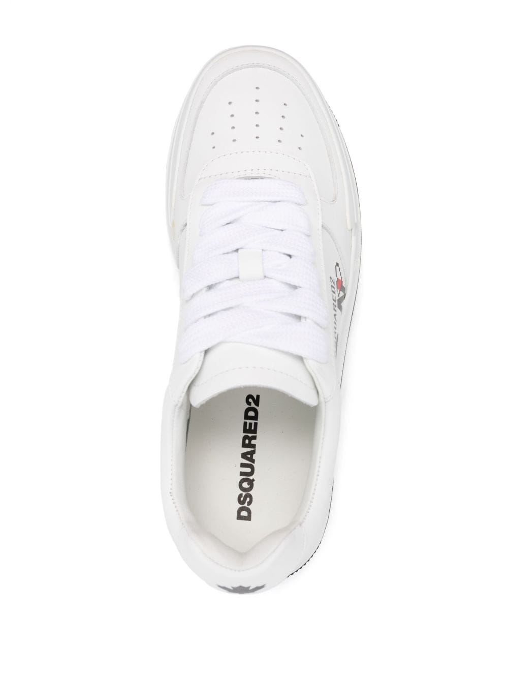 DSQUARED2 Women’s Premium Leather Sneakers