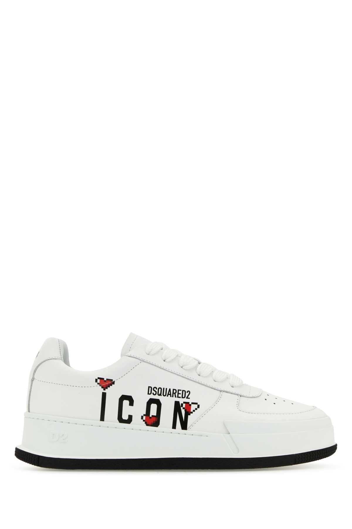 DSQUARED2 Women’s Premium Leather Sneakers