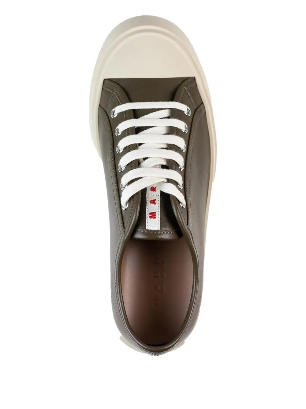 MARNI Leather Platform Trainers for Men
