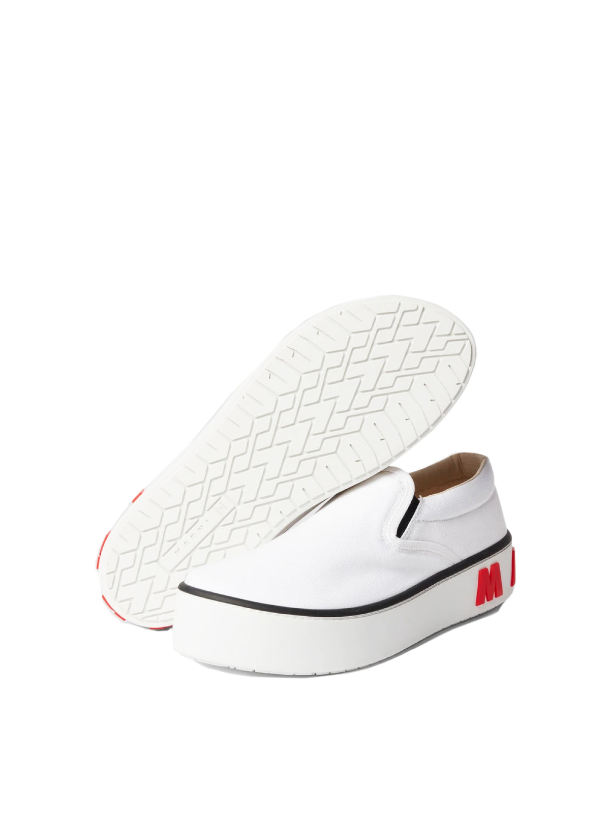 MARNI Classic Logo Slip-On Sneakers