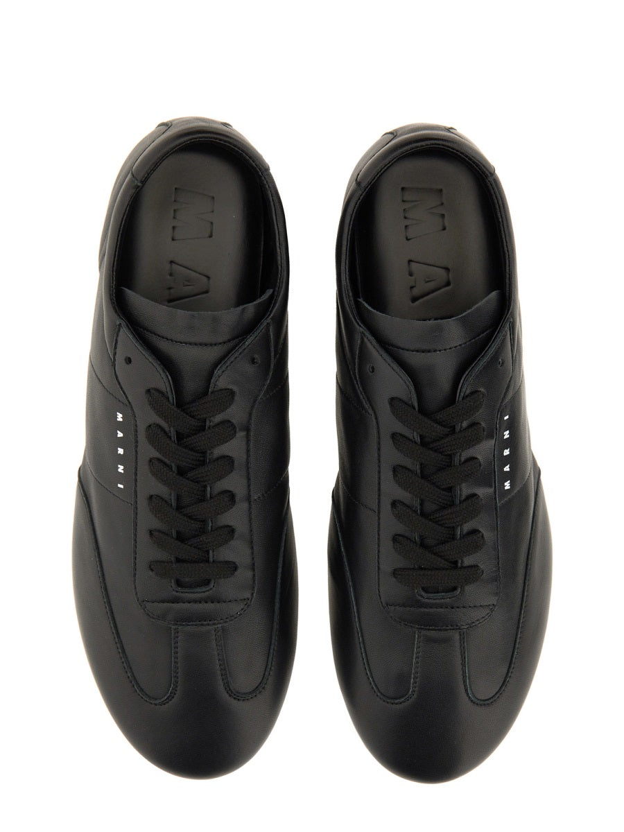 MARNI Premium Leather Sneakers for Men - FW25 Collection