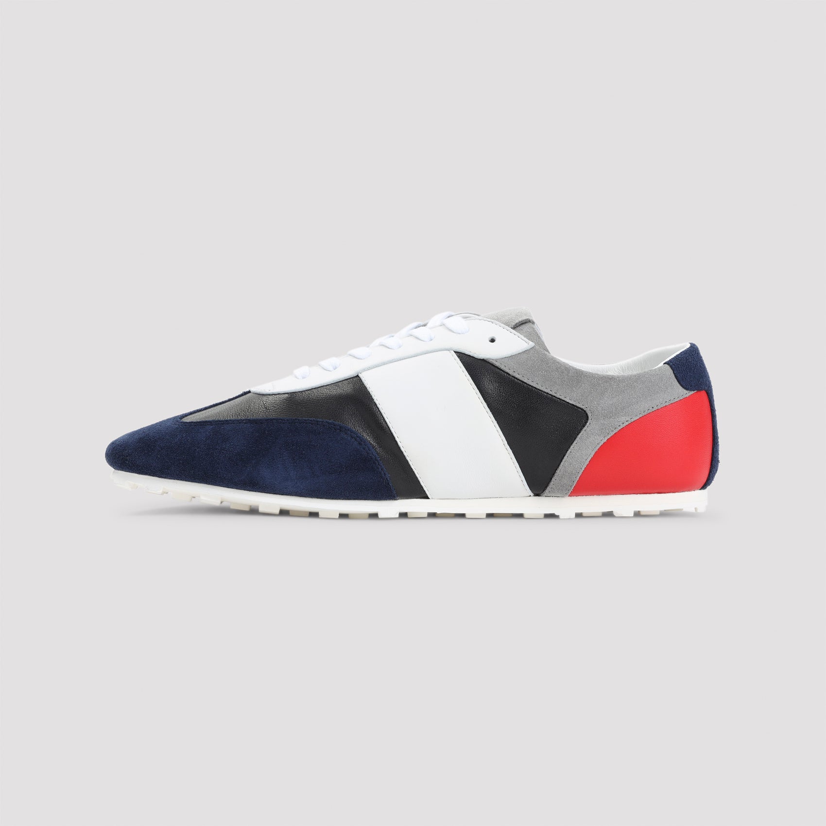 MARNI Leather Sneaker with Contrasting Details