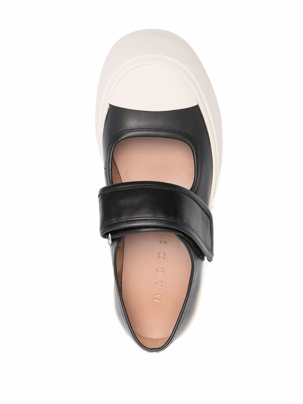 MARNI Pablo Mary Jane Leather Sneakers for Women