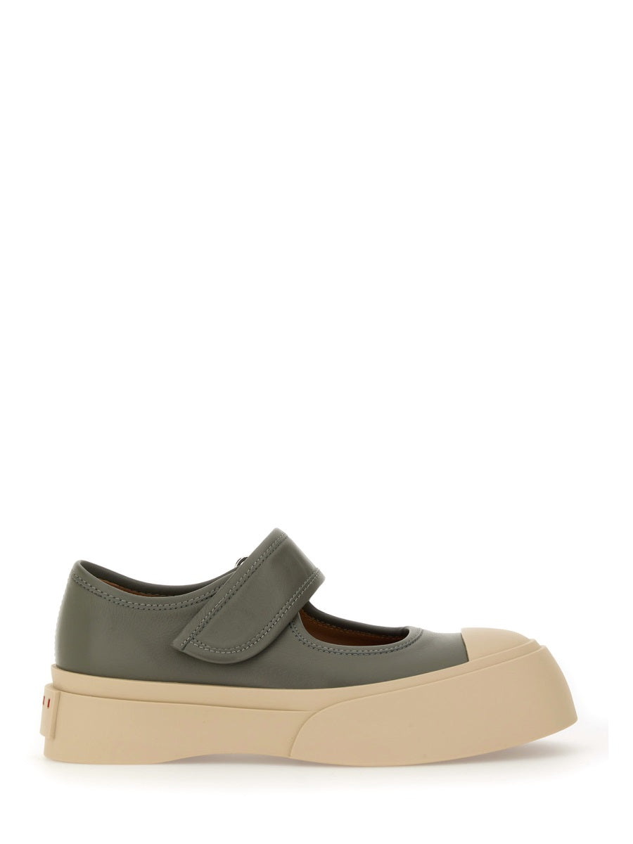 MARNI Mary Jane Leather Sneakers for Women