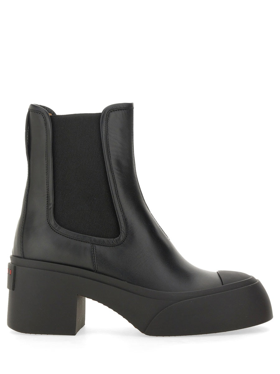 MARNI Elegant Leather Boot