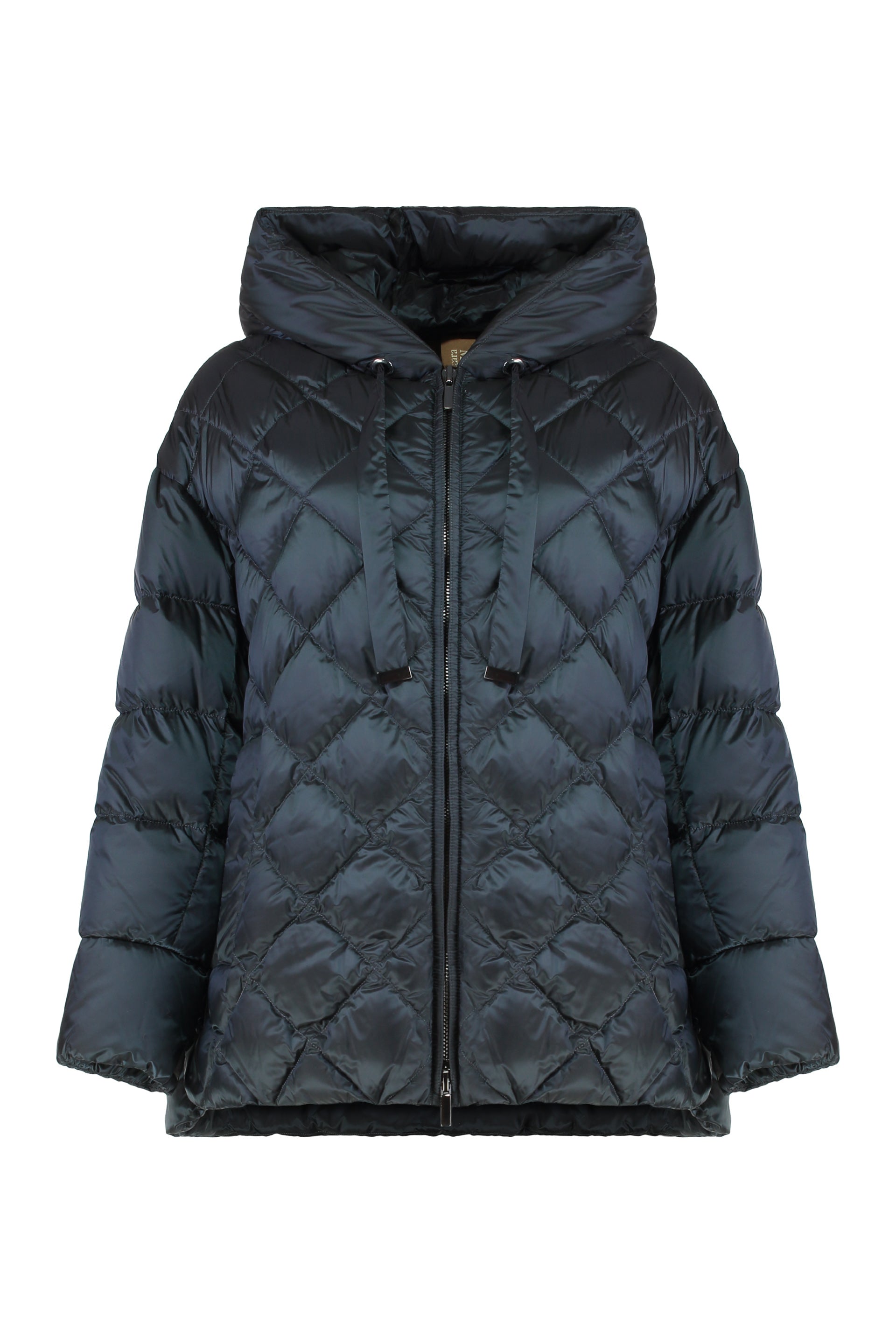 S MAX MARA Padded Nylon Waterproof Jacket with Hood - Women’s Outerwear