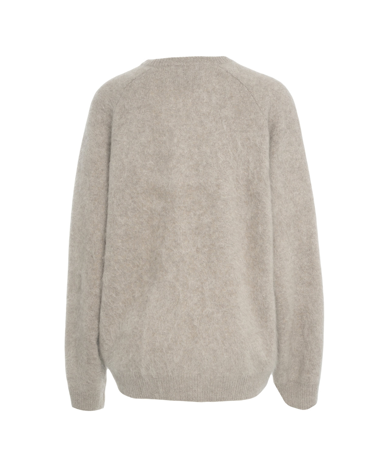 SOFT GOAT Luxurious Brushed Cashmere V-Neck Pullover for Women