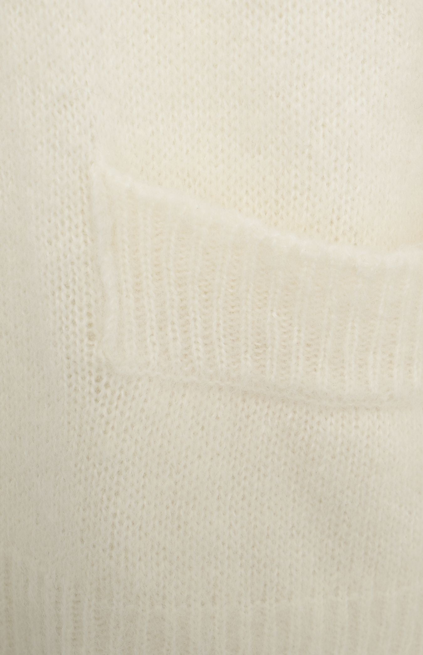 SOLOTRE Classic V-Neck Cardigan with Mohair Blend for Women