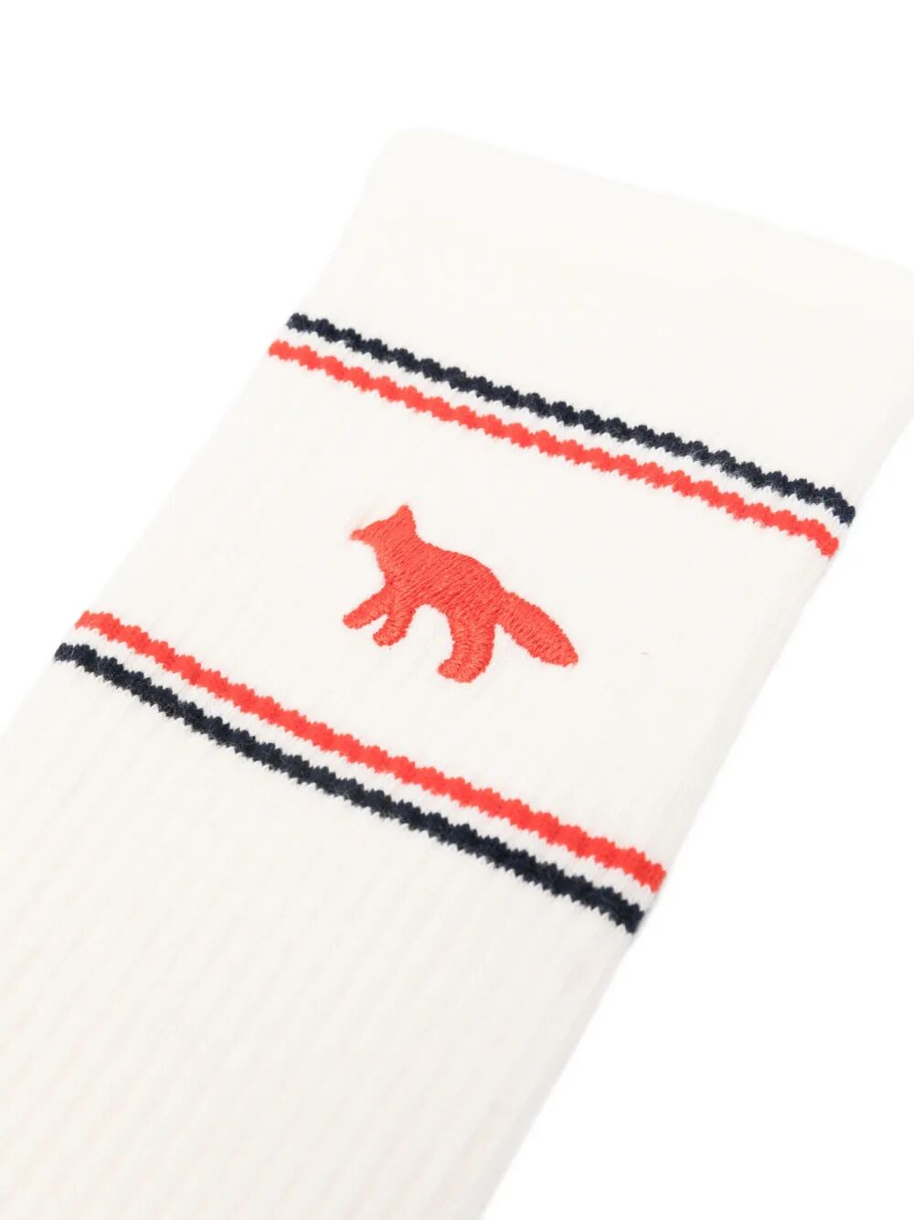 AUTRY Striped Logo Socks for Women