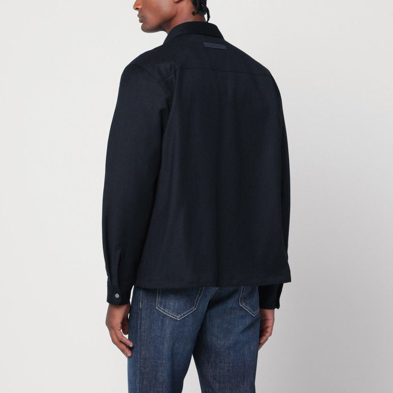 ZEGNA Wool Shirt-Jacket for Men