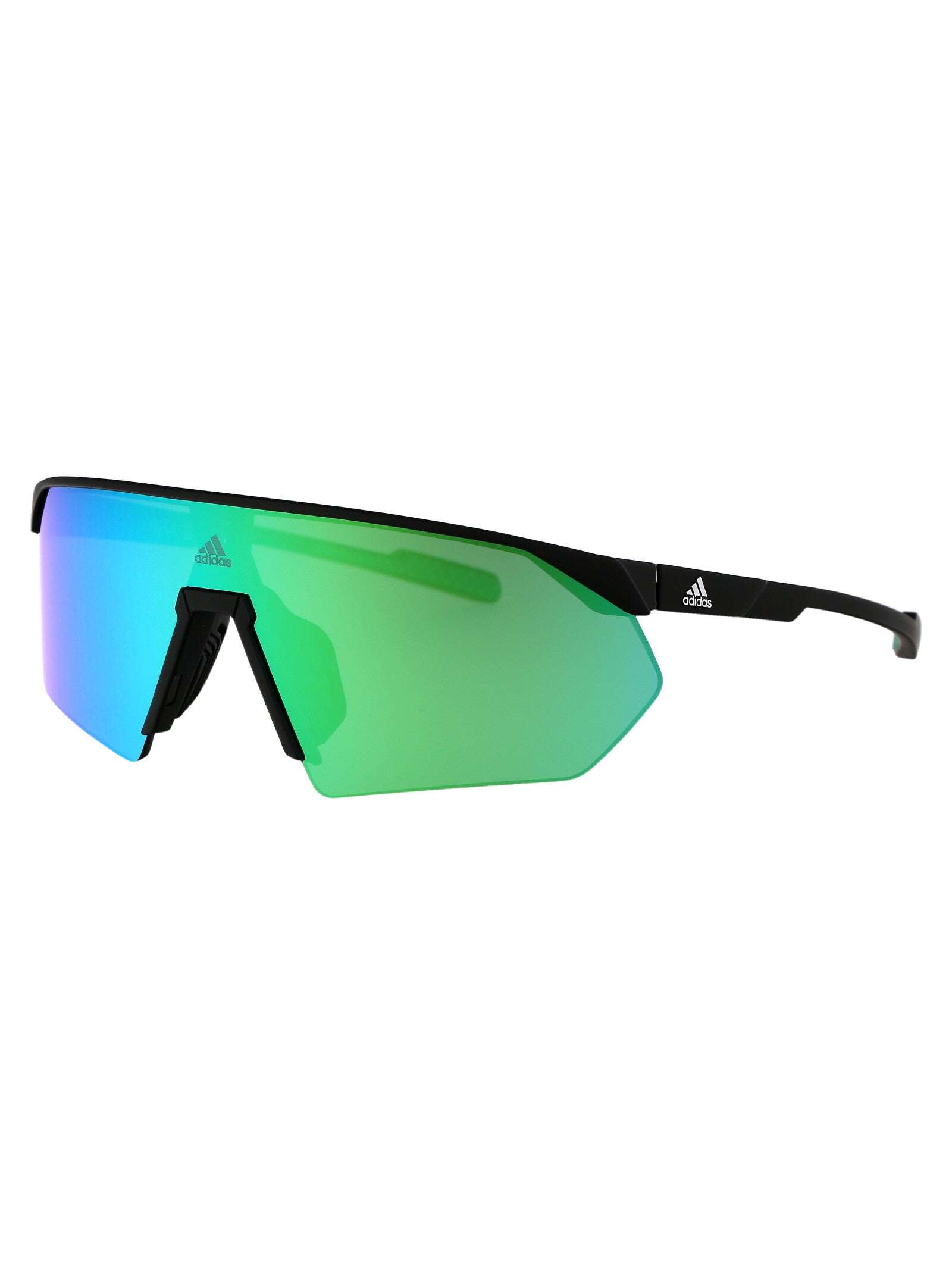 ADIDAS ORIGINALS Sporty Unisex Sunglasses with Green Mirror Lens