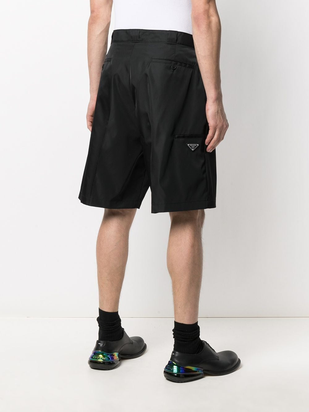 PRADA Recycled Fabric Bermudas for Men - FW25 Collection