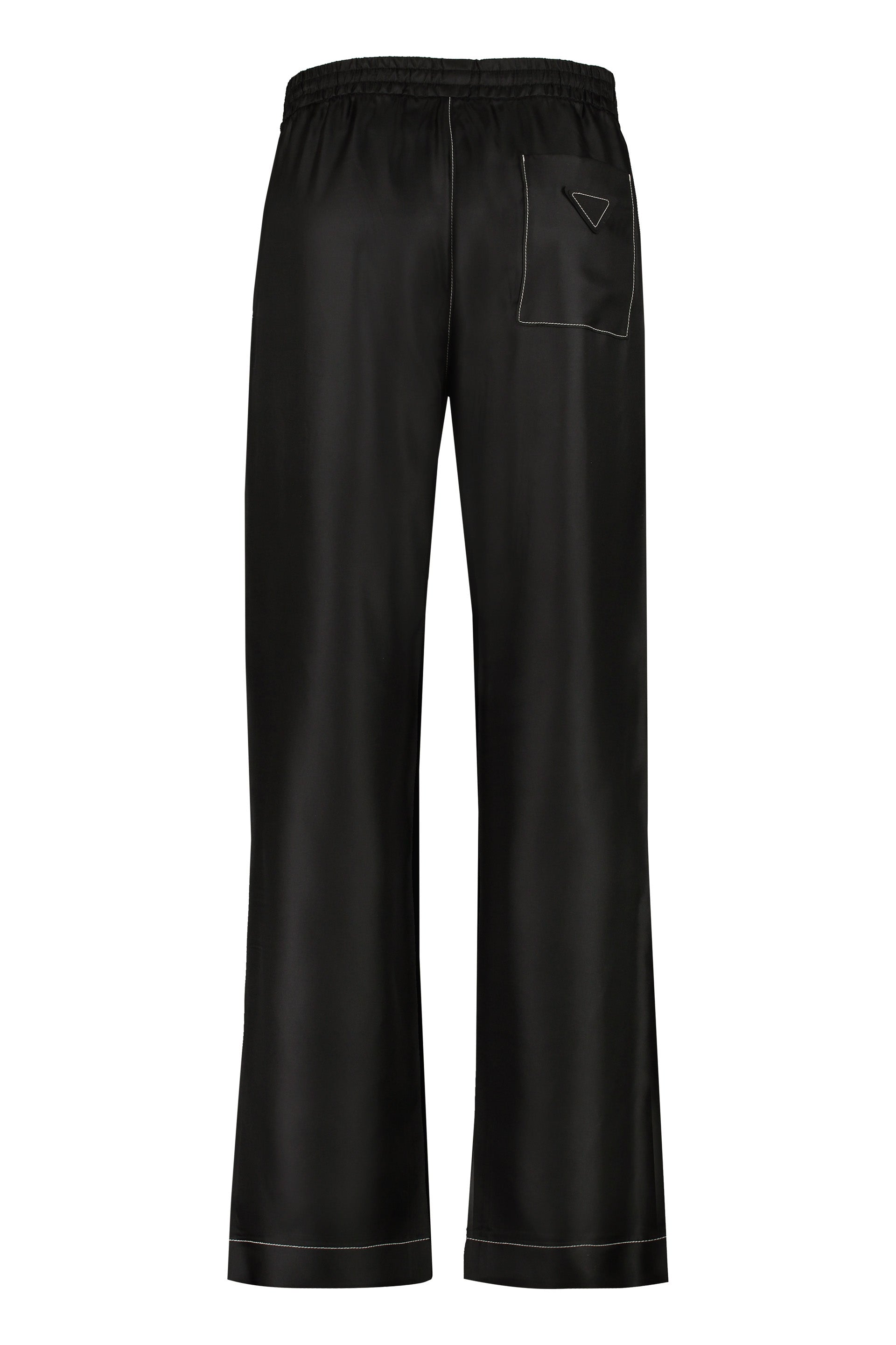 PRADA Silk Drawstring Trousers