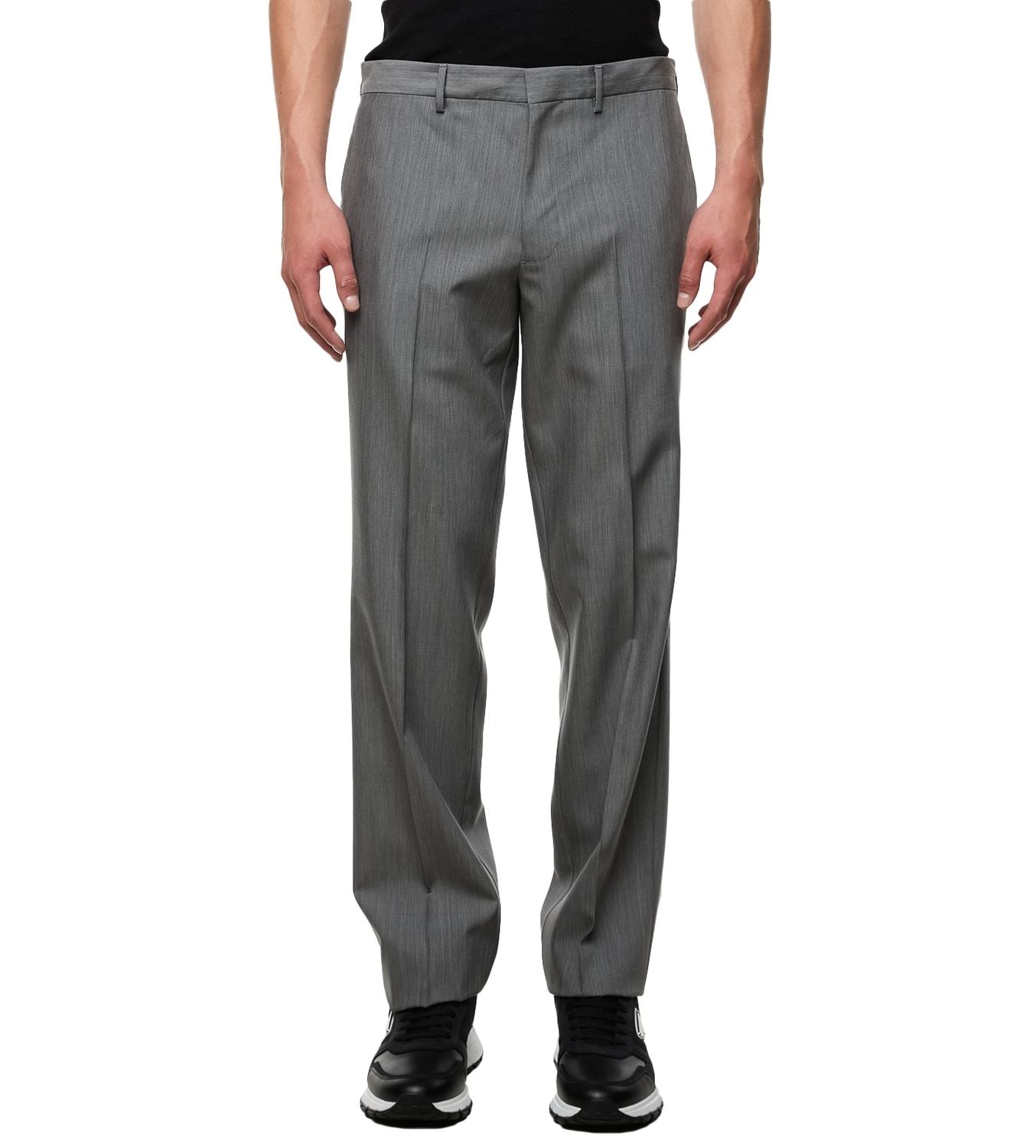 PRADA Lightweight Mohair Silk Trousers for Men - FW23 Collection