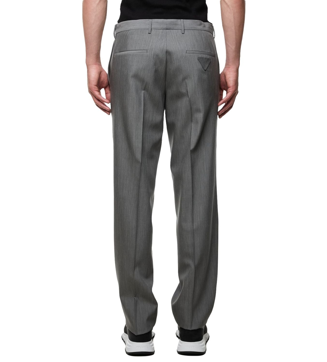 PRADA Lightweight Mohair Silk Trousers for Men - FW23 Collection