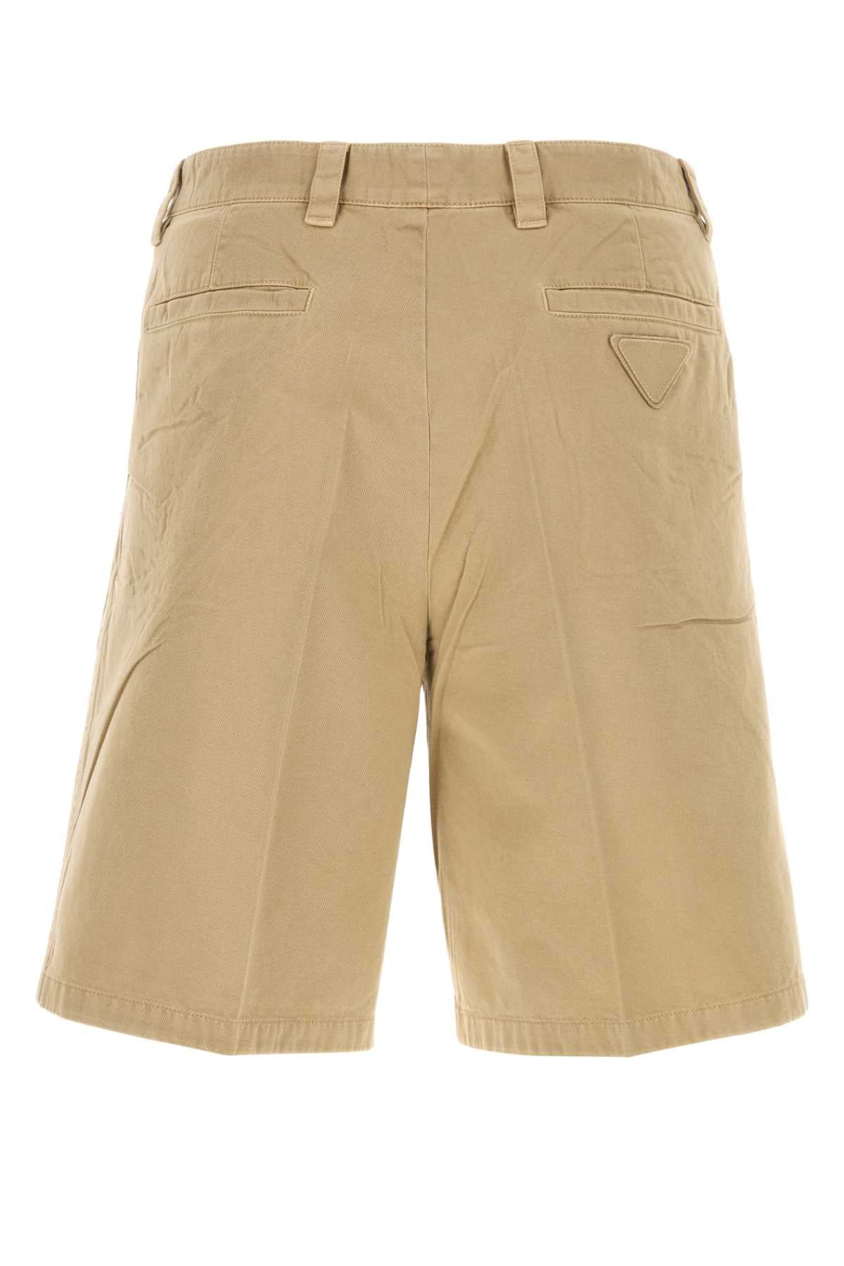PRADA Men's Gabardine Bermuda Shorts