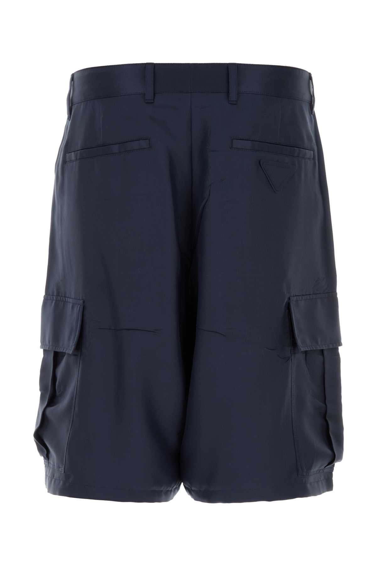 PRADA Silk Bermuda Shorts for Men