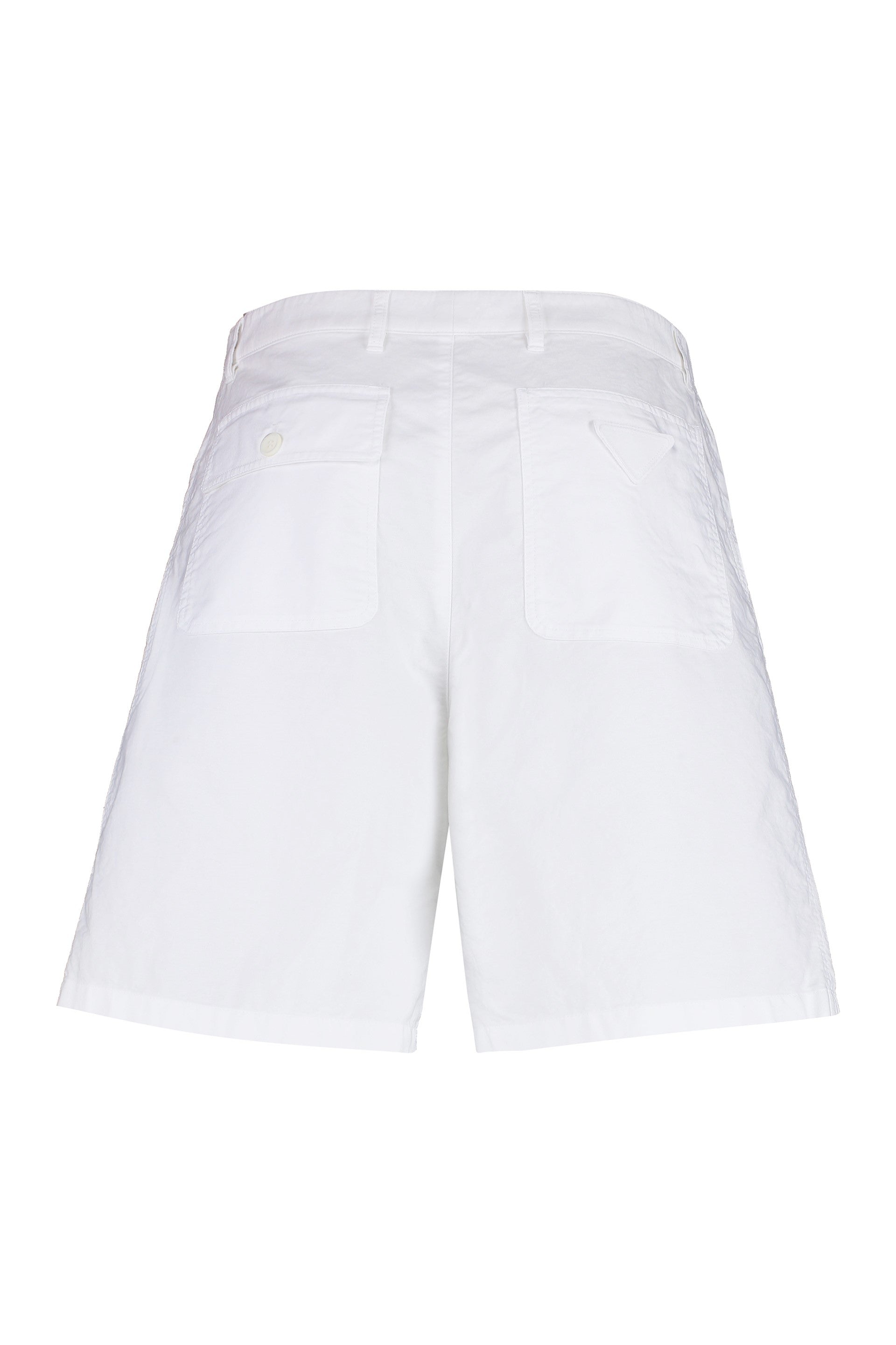 PRADA Mini Oxford Bermuda Shorts for Men