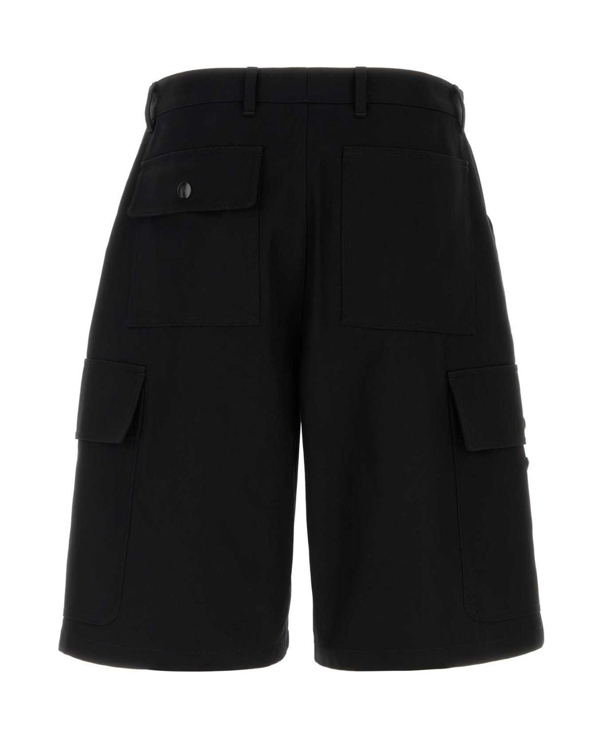 PRADA Men's Cotton Bermuda Shorts - SS25 Collection