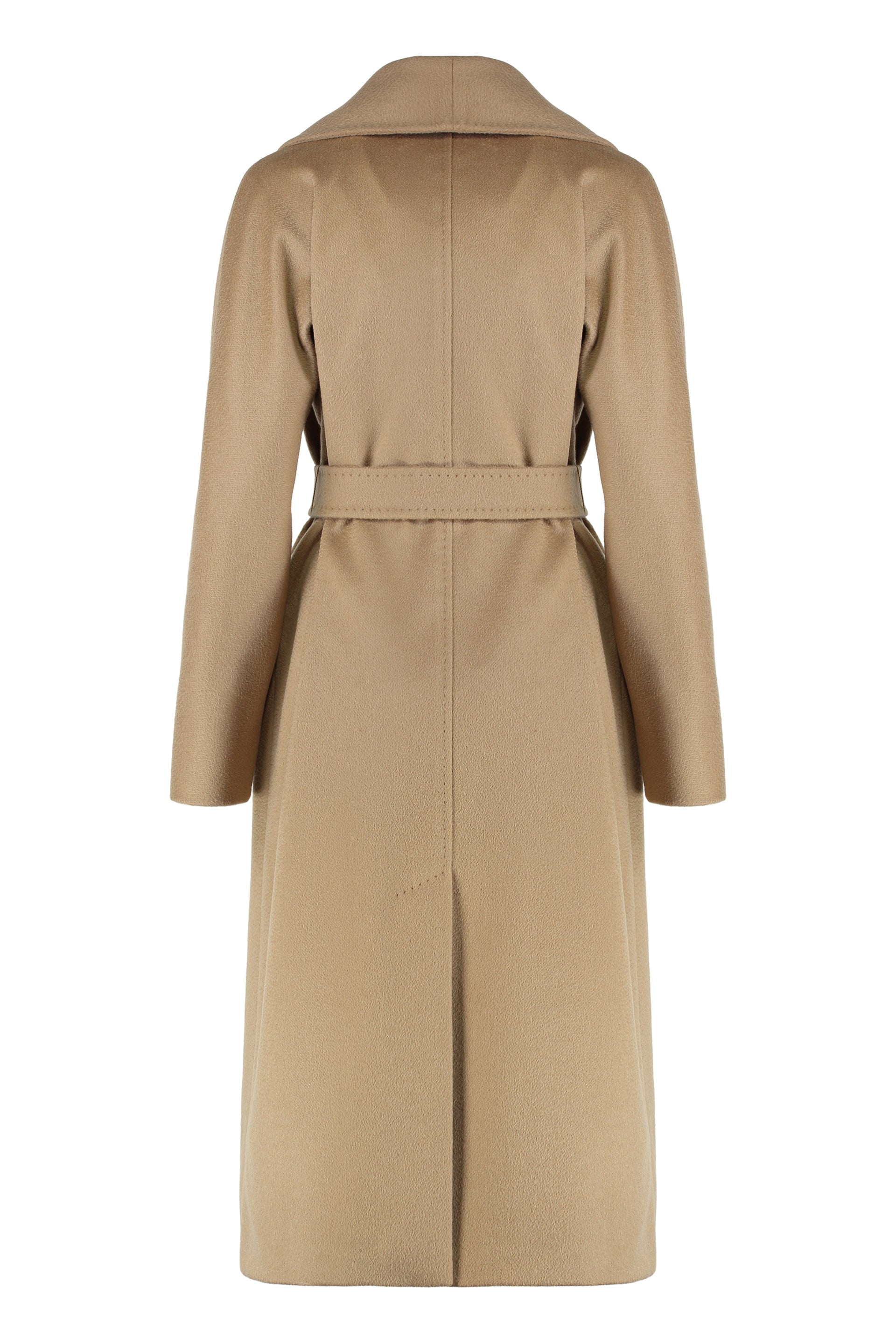 MAX MARA STUDIO Elegant Cashmere Blend Jacket with Waist Belt for Women