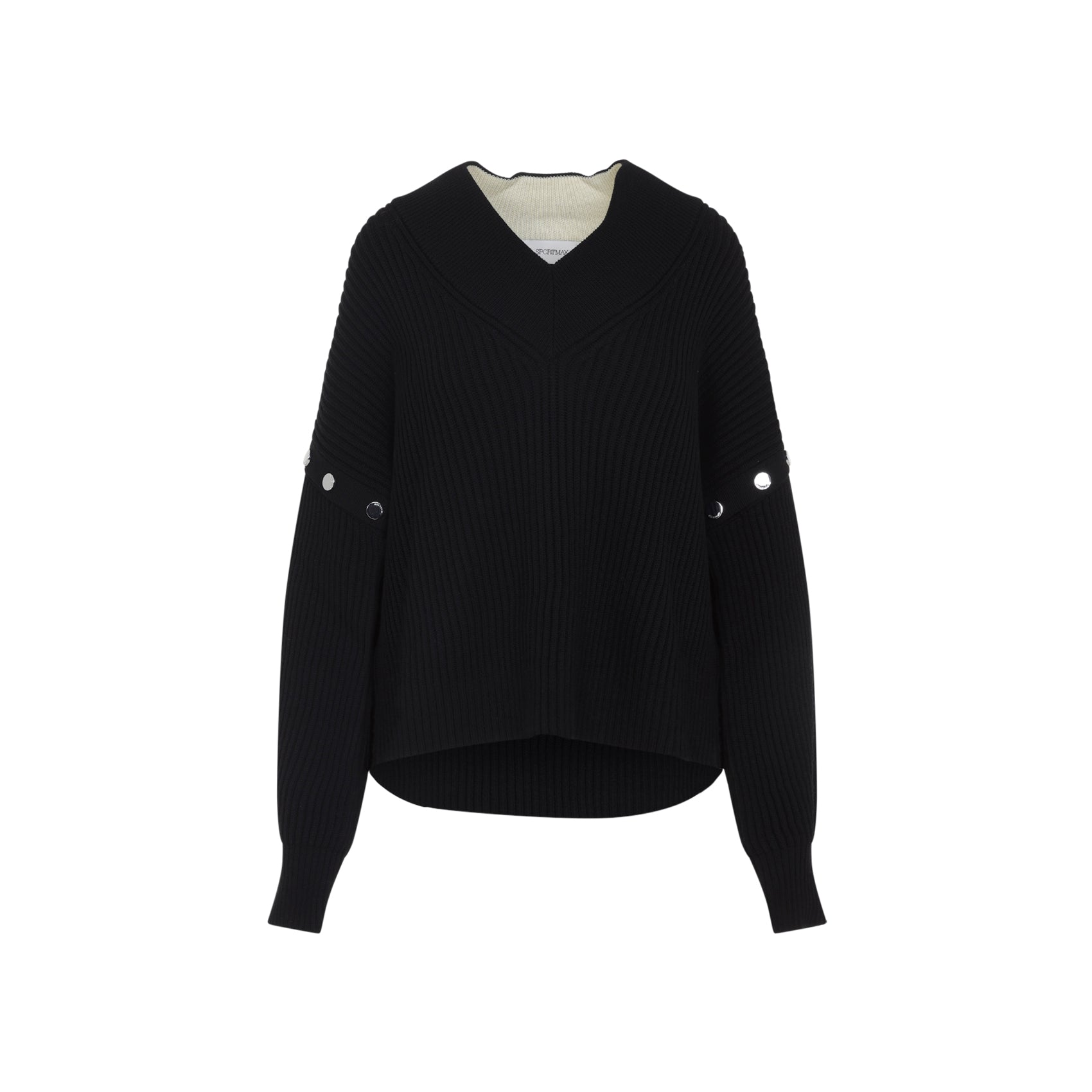 SPORTMAX Stylish Virgin Wool Sweater for Women - Fall Winter 25/26