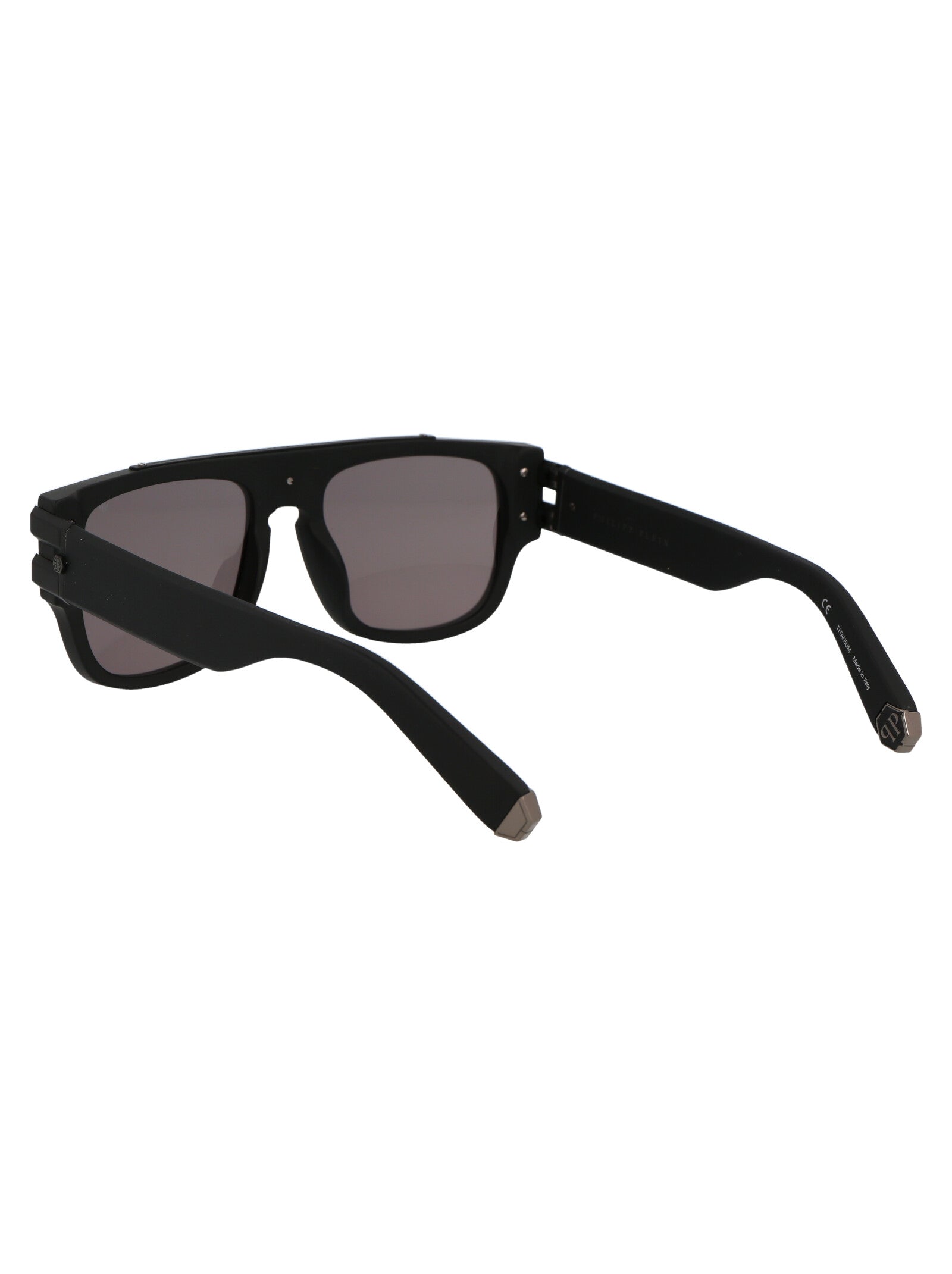 PHILIPP PLEIN Sleek Titanium Sunglasses for Women
