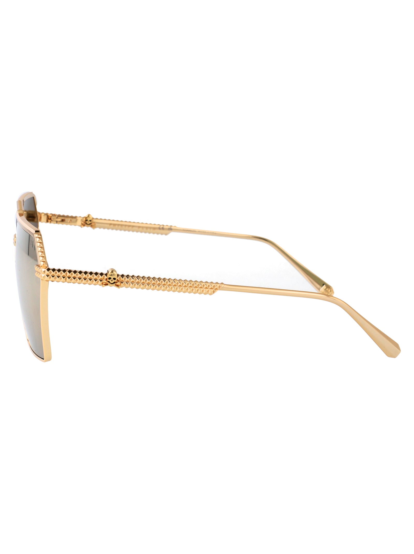 PHILIPP PLEIN Titanium Sunglasses for Men - Signature Style