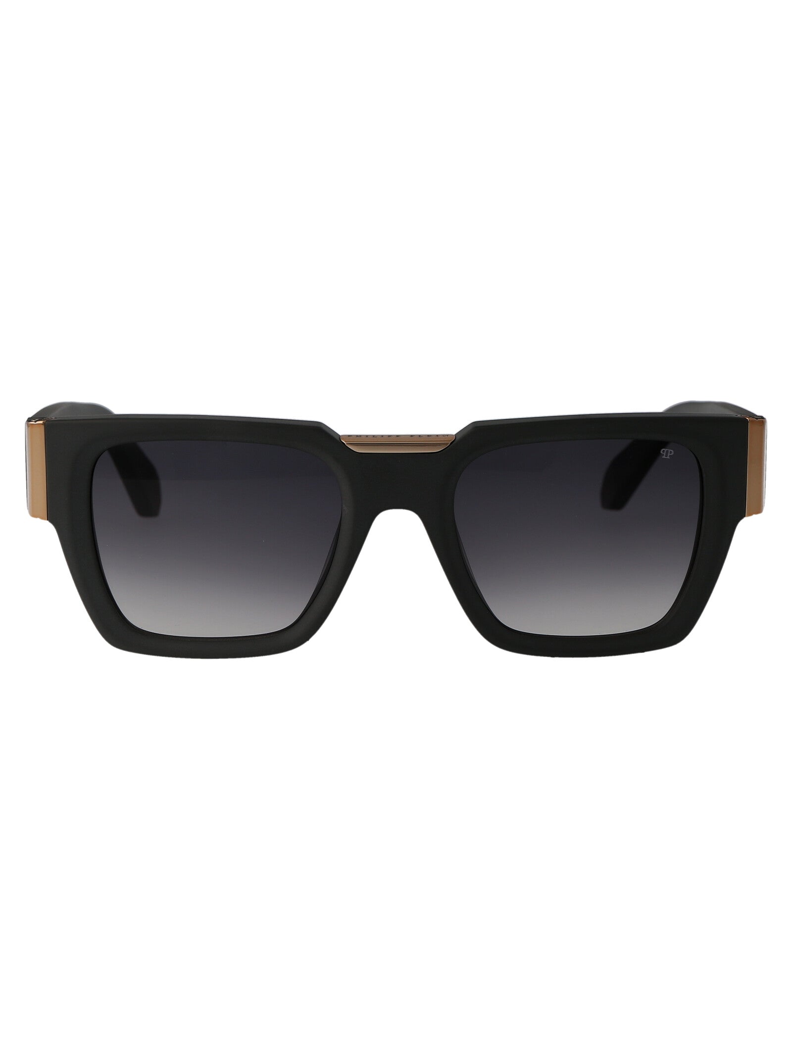 PHILIPP PLEIN Men's Acetate Sunglasses - Stylish Shield Design