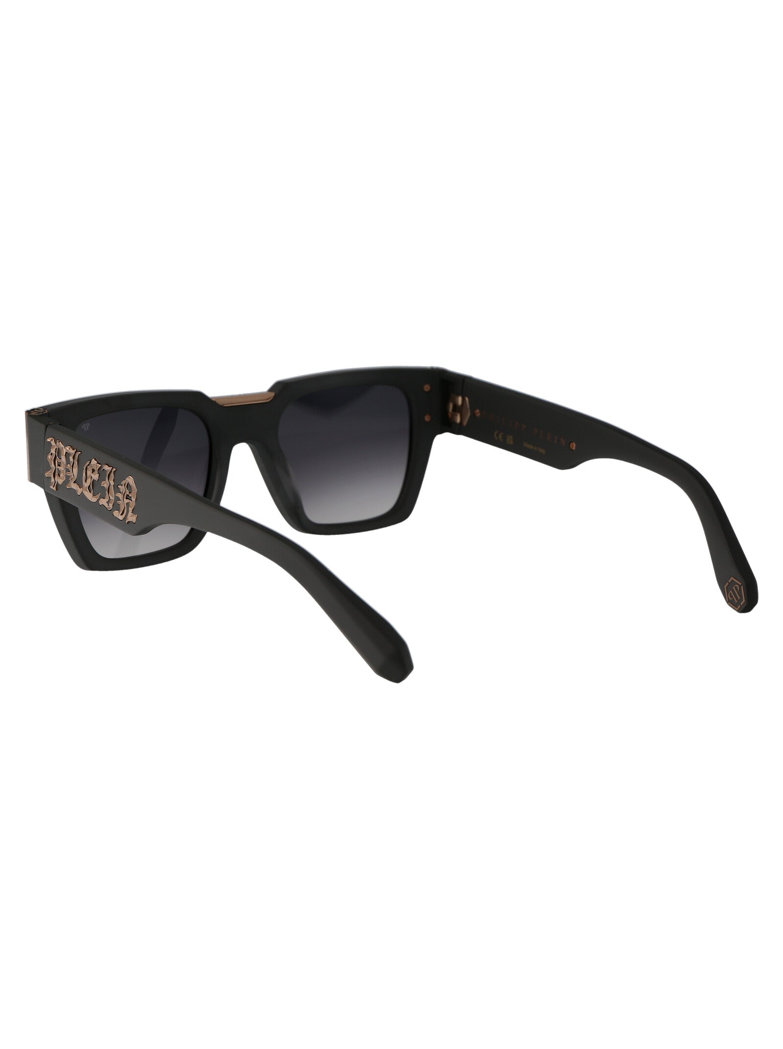 PHILIPP PLEIN Men's Acetate Sunglasses - Stylish Shield Design