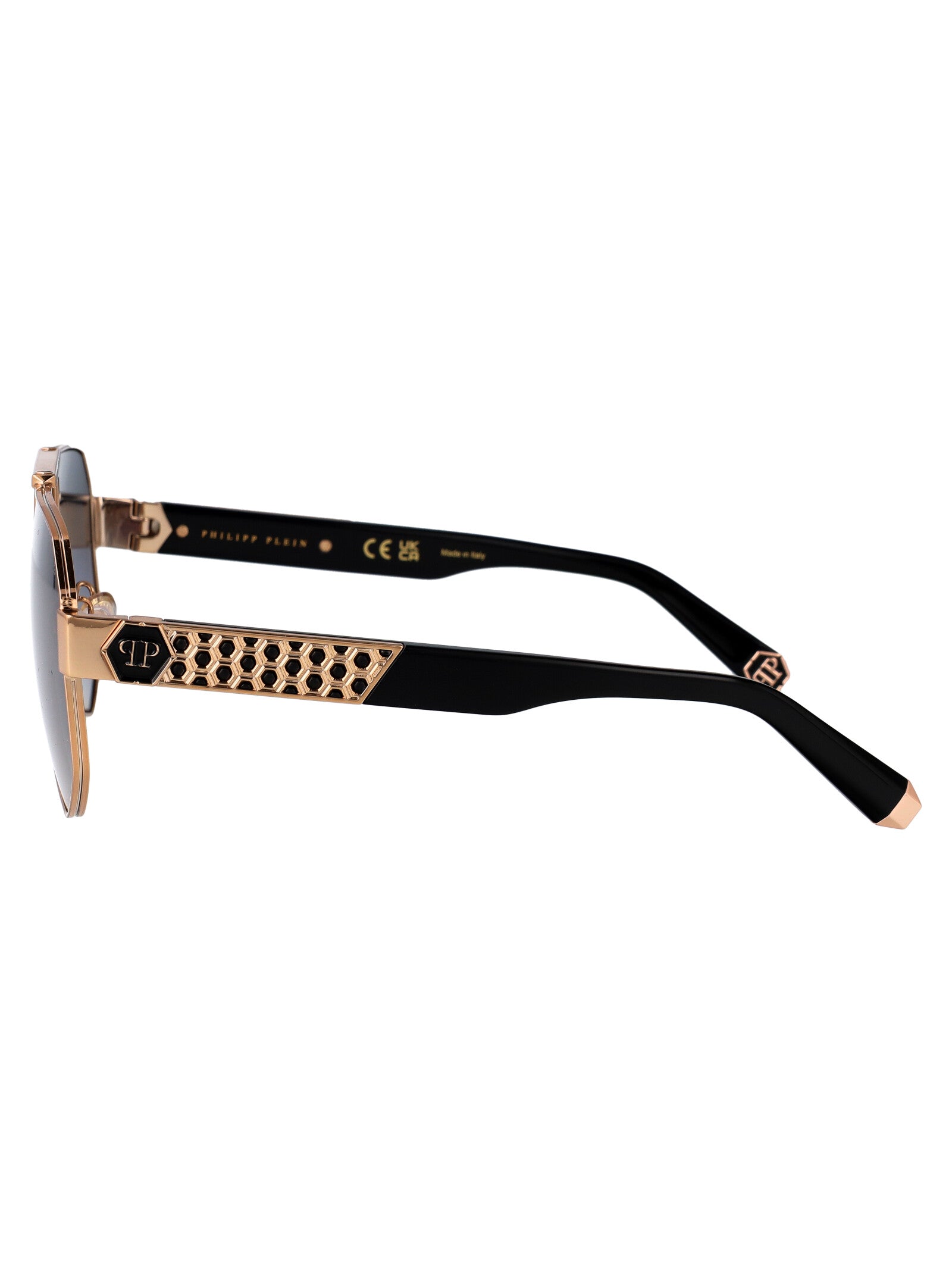 PHILIPP PLEIN Chic Acetate and Metal Sunglasses for Women