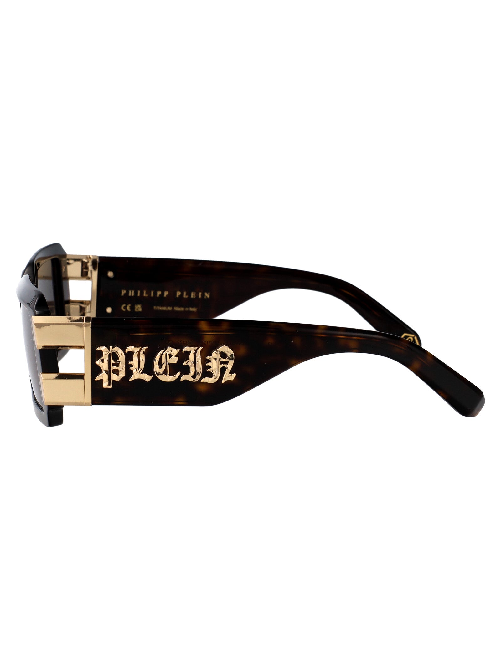PHILIPP PLEIN Acetate Sunglasses with Plein Eagle Detail