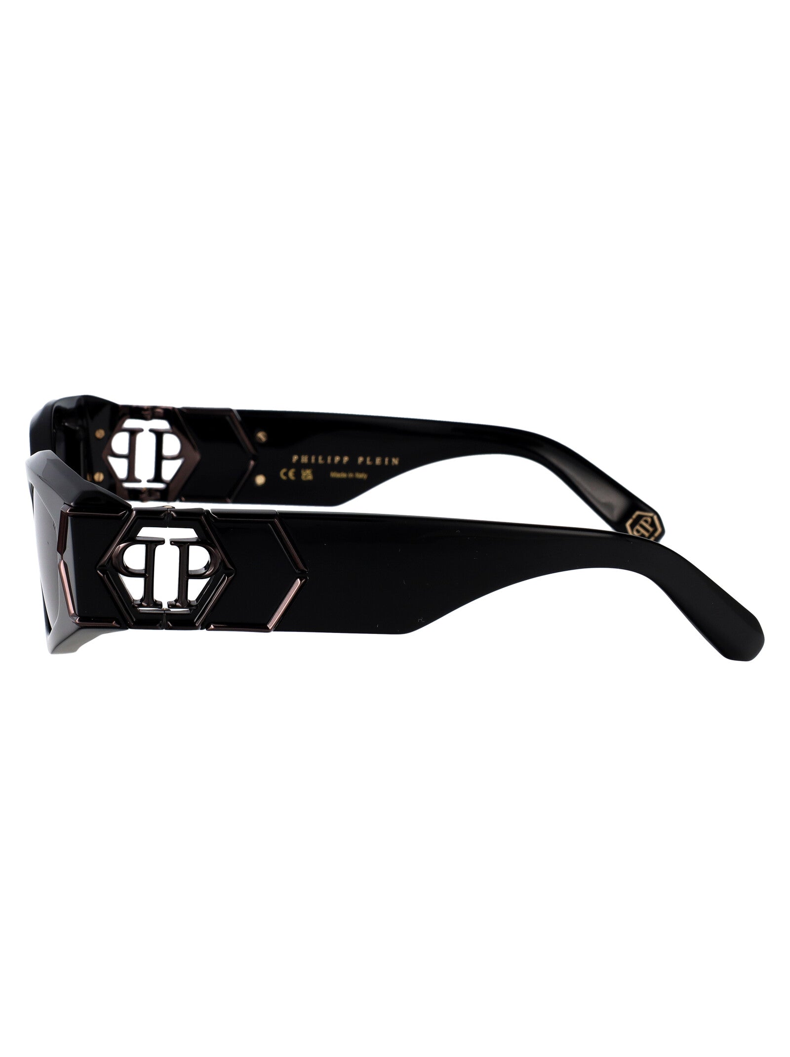 PHILIPP PLEIN Chic Acetate and Metal Sunglasses for Women