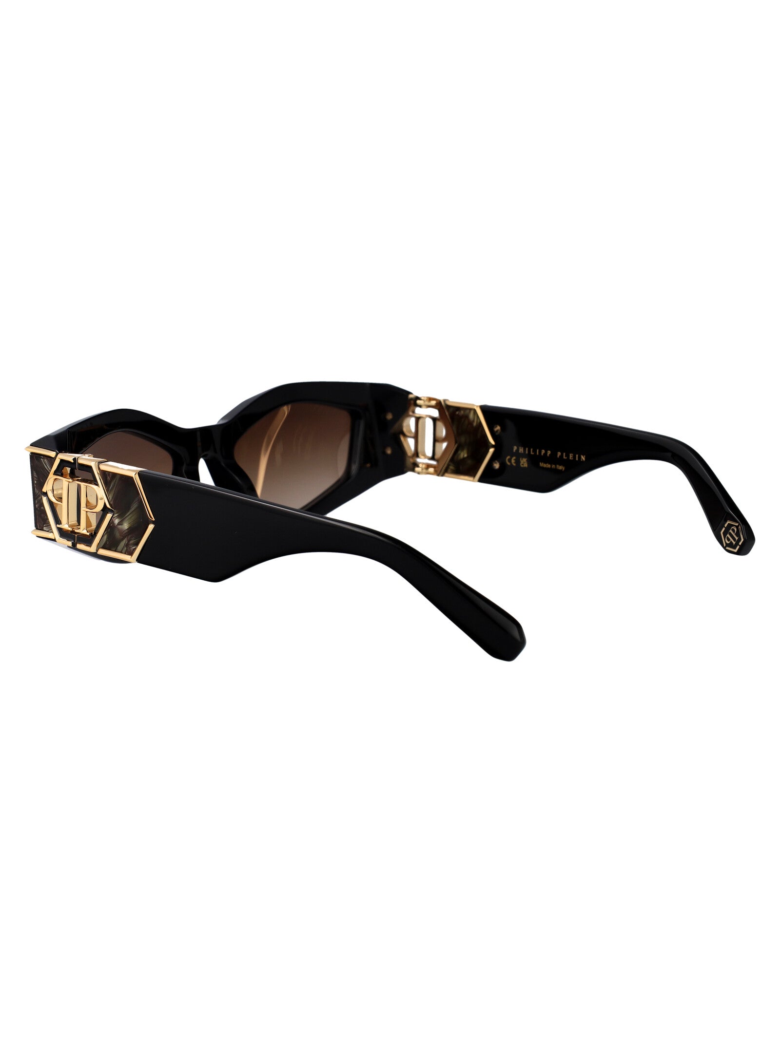 PHILIPP PLEIN Chic Acetate and Metal Sunglasses for Women